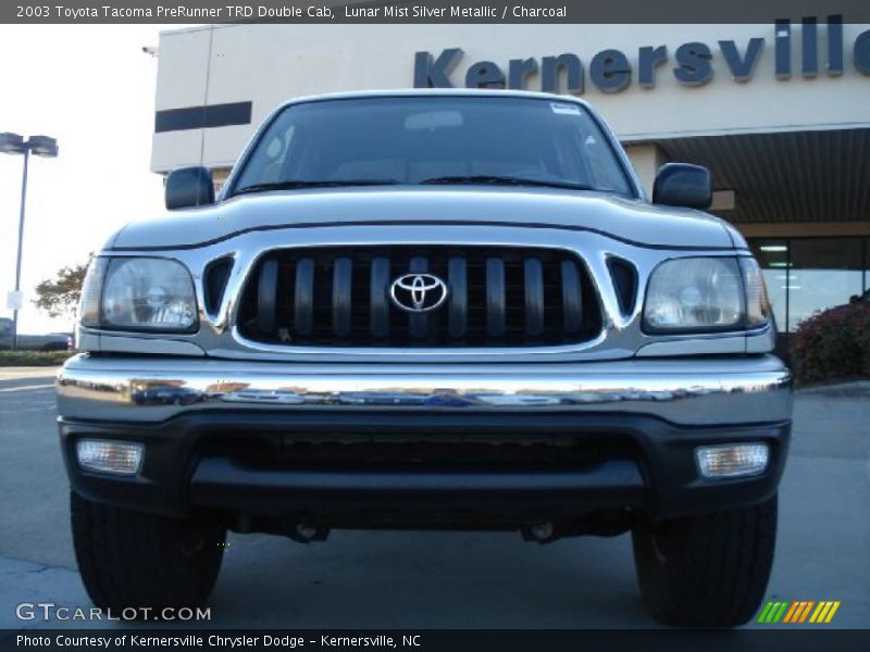 Lunar Mist Silver Metallic / Charcoal 2003 Toyota Tacoma PreRunner TRD Double Cab