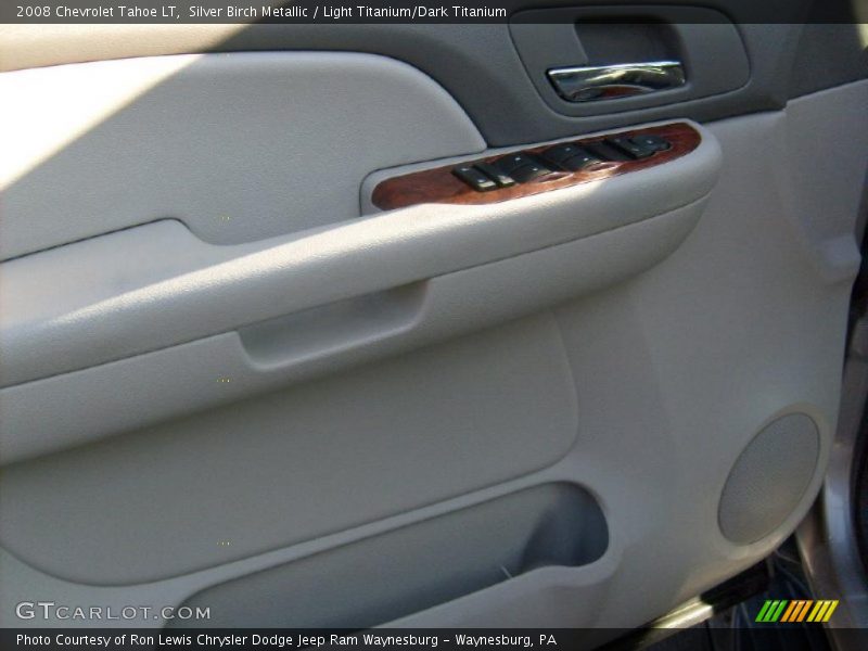Silver Birch Metallic / Light Titanium/Dark Titanium 2008 Chevrolet Tahoe LT
