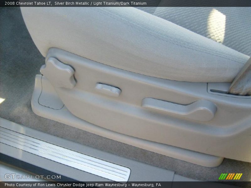 Silver Birch Metallic / Light Titanium/Dark Titanium 2008 Chevrolet Tahoe LT