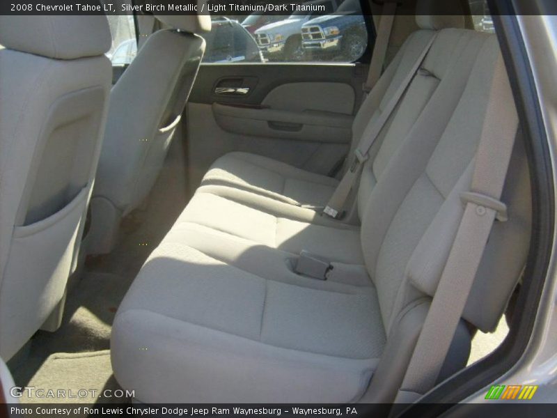 Silver Birch Metallic / Light Titanium/Dark Titanium 2008 Chevrolet Tahoe LT
