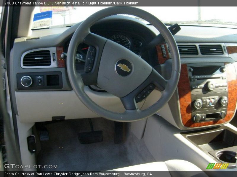 Silver Birch Metallic / Light Titanium/Dark Titanium 2008 Chevrolet Tahoe LT