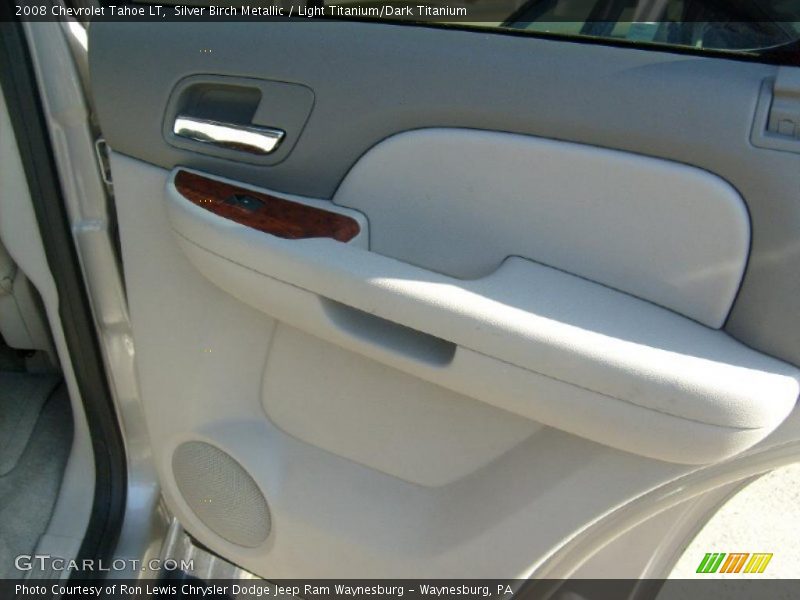 Silver Birch Metallic / Light Titanium/Dark Titanium 2008 Chevrolet Tahoe LT