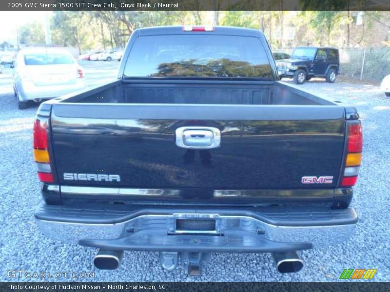 Onyx Black / Neutral 2005 GMC Sierra 1500 SLT Crew Cab