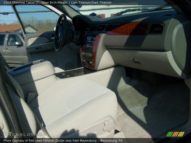 Silver Birch Metallic / Light Titanium/Dark Titanium 2008 Chevrolet Tahoe LT