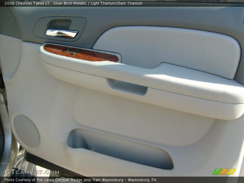Silver Birch Metallic / Light Titanium/Dark Titanium 2008 Chevrolet Tahoe LT