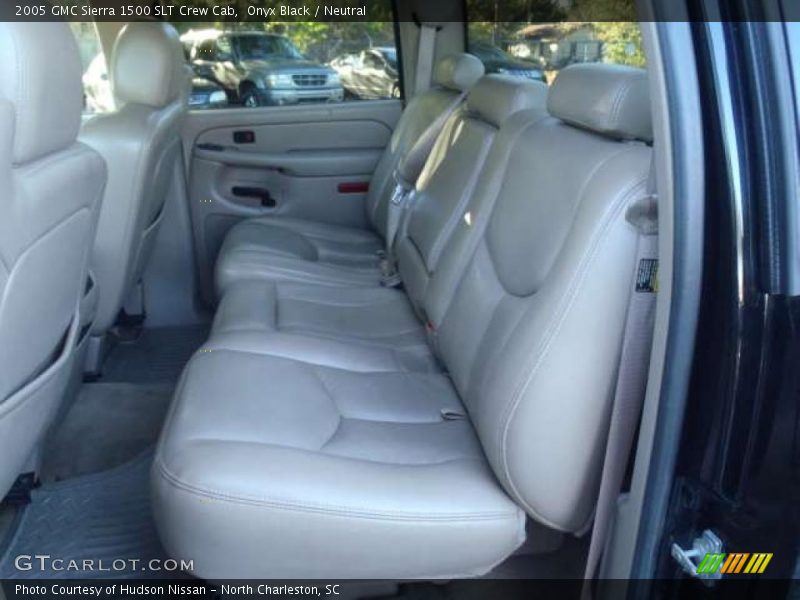 Onyx Black / Neutral 2005 GMC Sierra 1500 SLT Crew Cab