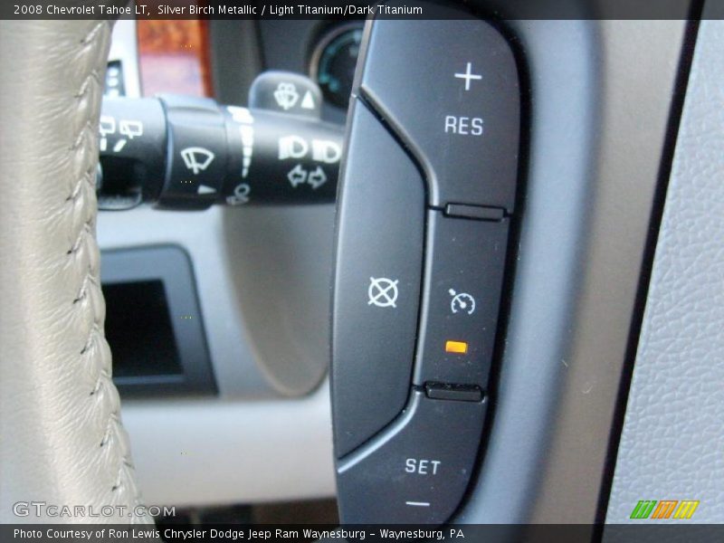 Silver Birch Metallic / Light Titanium/Dark Titanium 2008 Chevrolet Tahoe LT