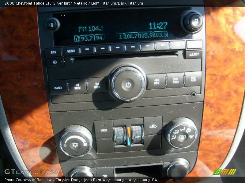 Silver Birch Metallic / Light Titanium/Dark Titanium 2008 Chevrolet Tahoe LT