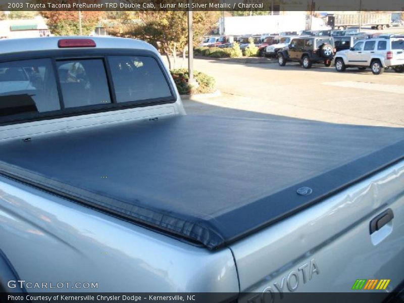 Lunar Mist Silver Metallic / Charcoal 2003 Toyota Tacoma PreRunner TRD Double Cab