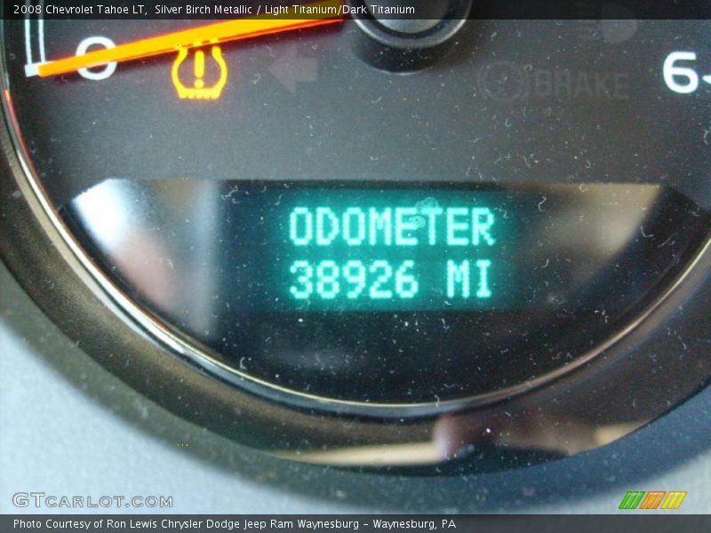 Silver Birch Metallic / Light Titanium/Dark Titanium 2008 Chevrolet Tahoe LT