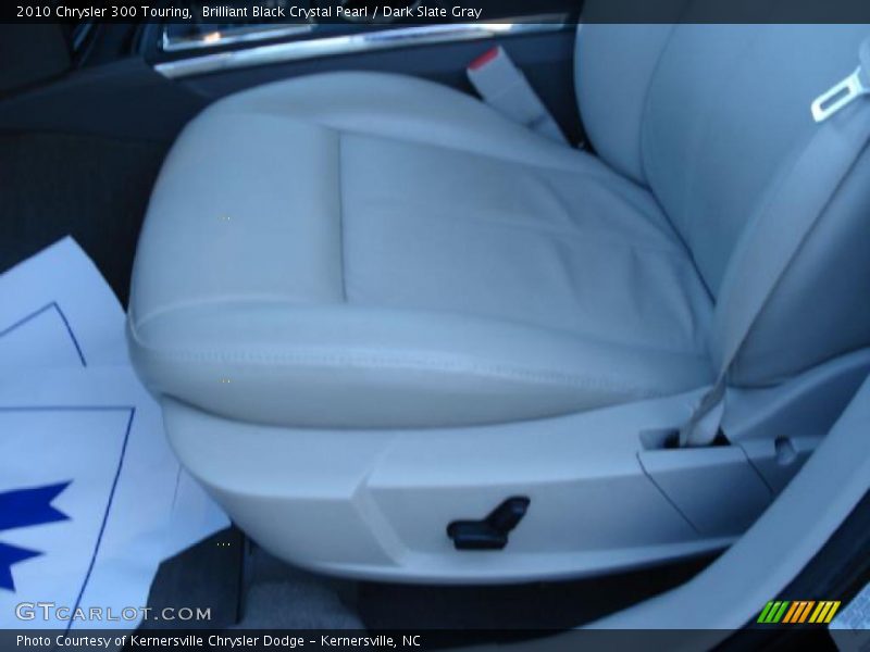 Brilliant Black Crystal Pearl / Dark Slate Gray 2010 Chrysler 300 Touring