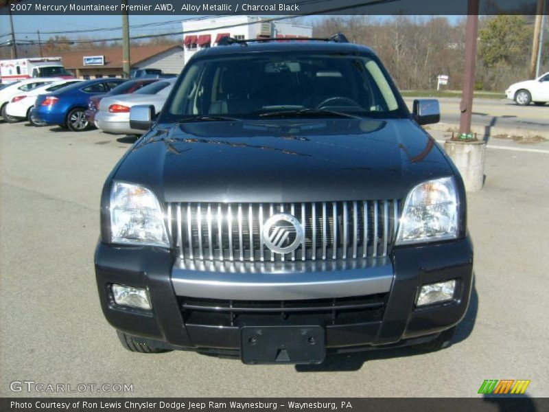 Alloy Metallic / Charcoal Black 2007 Mercury Mountaineer Premier AWD