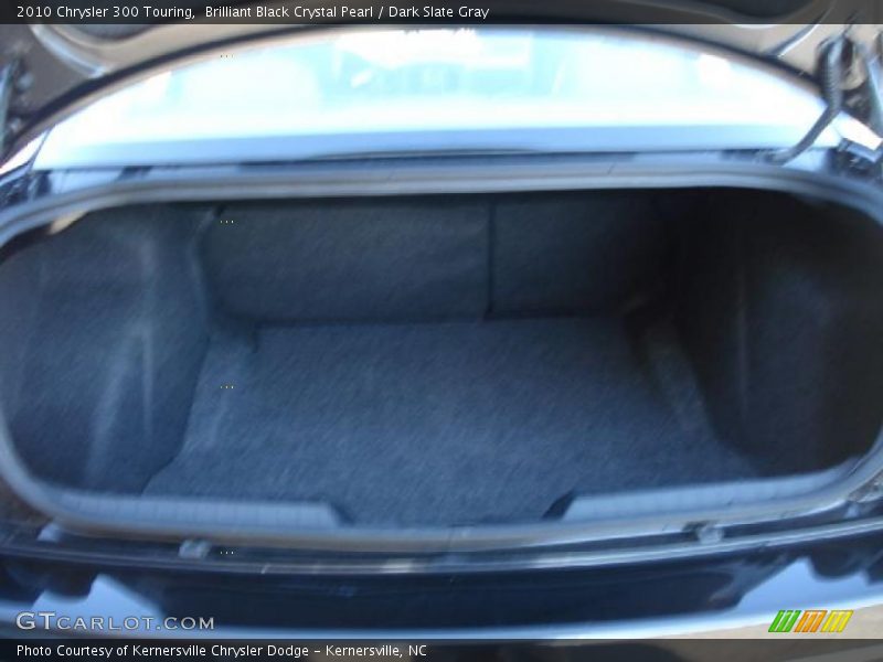 Brilliant Black Crystal Pearl / Dark Slate Gray 2010 Chrysler 300 Touring