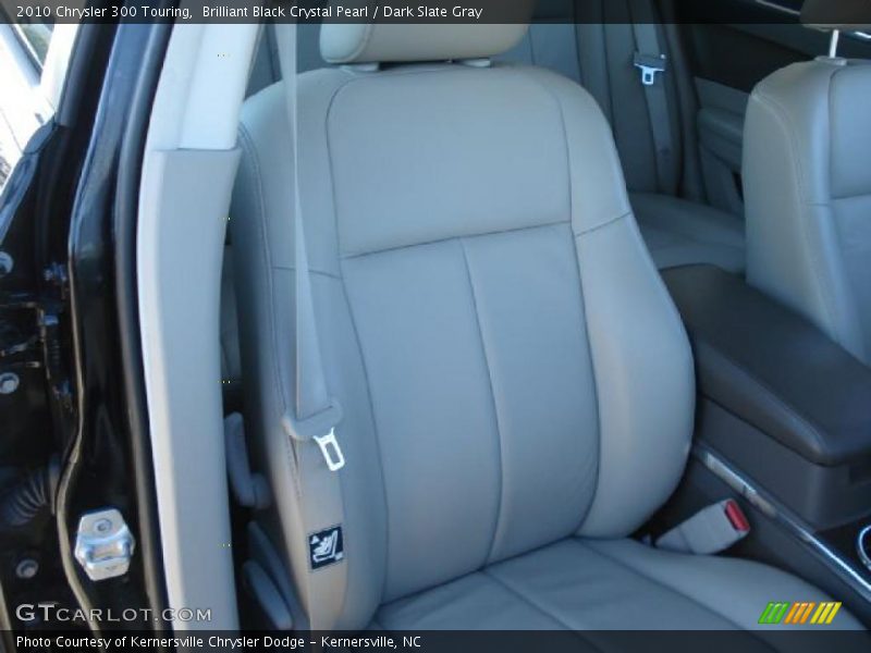 Brilliant Black Crystal Pearl / Dark Slate Gray 2010 Chrysler 300 Touring