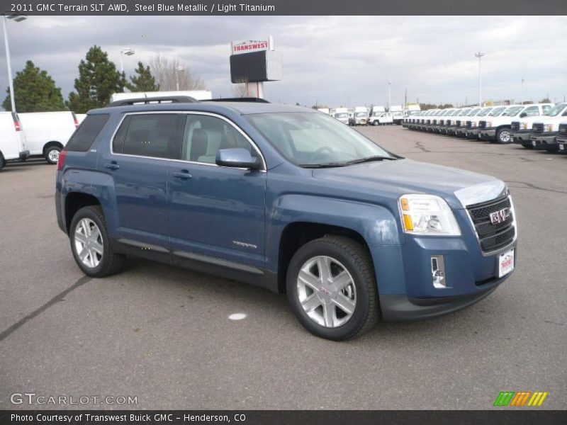 Front 3/4 View of 2011 Terrain SLT AWD