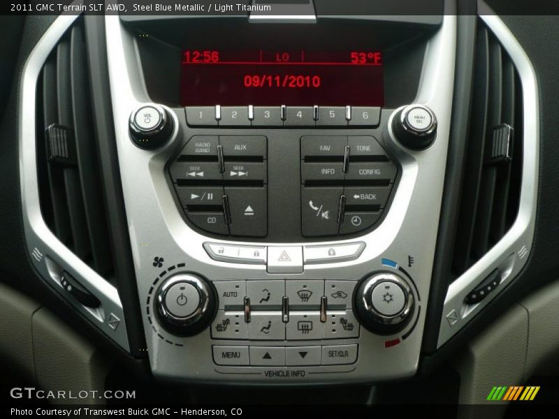 Controls of 2011 Terrain SLT AWD