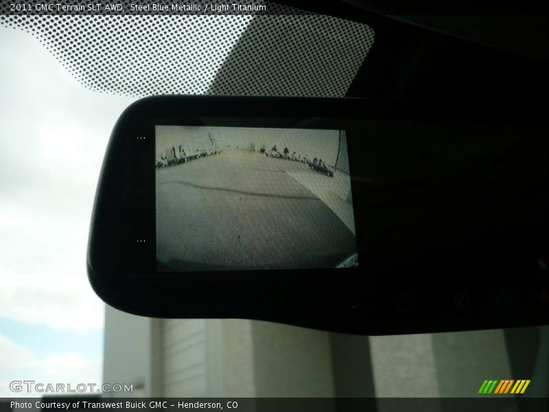 Steel Blue Metallic / Light Titanium 2011 GMC Terrain SLT AWD