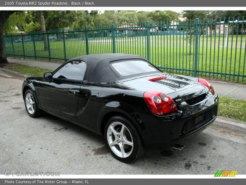 Black / Black 2005 Toyota MR2 Spyder Roadster