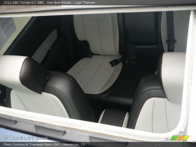 Steel Blue Metallic / Light Titanium 2011 GMC Terrain SLT AWD