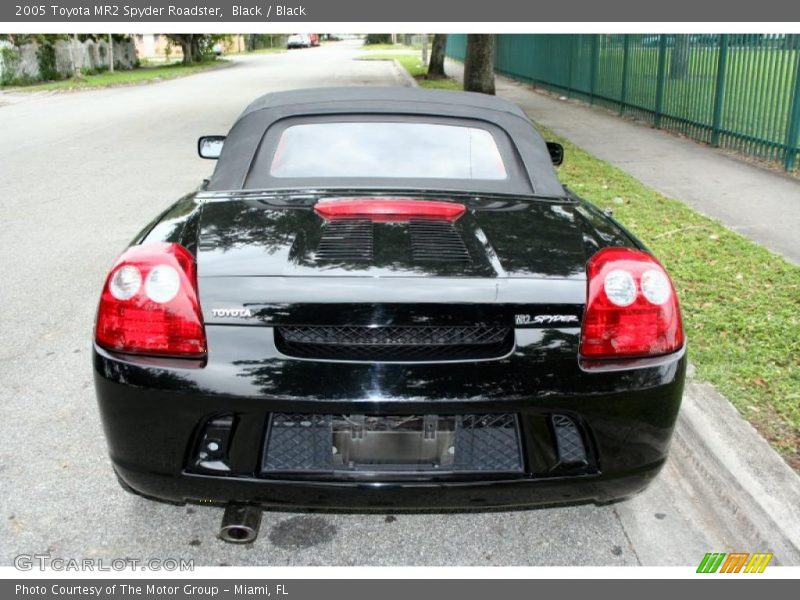 Black / Black 2005 Toyota MR2 Spyder Roadster