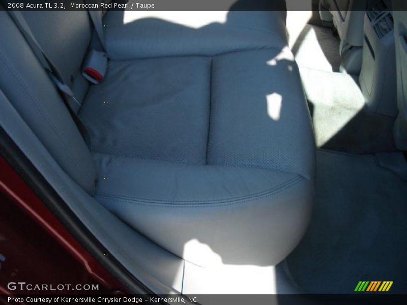 Moroccan Red Pearl / Taupe 2008 Acura TL 3.2