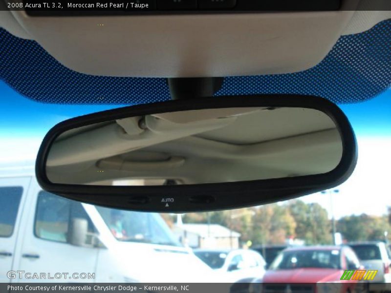 Moroccan Red Pearl / Taupe 2008 Acura TL 3.2