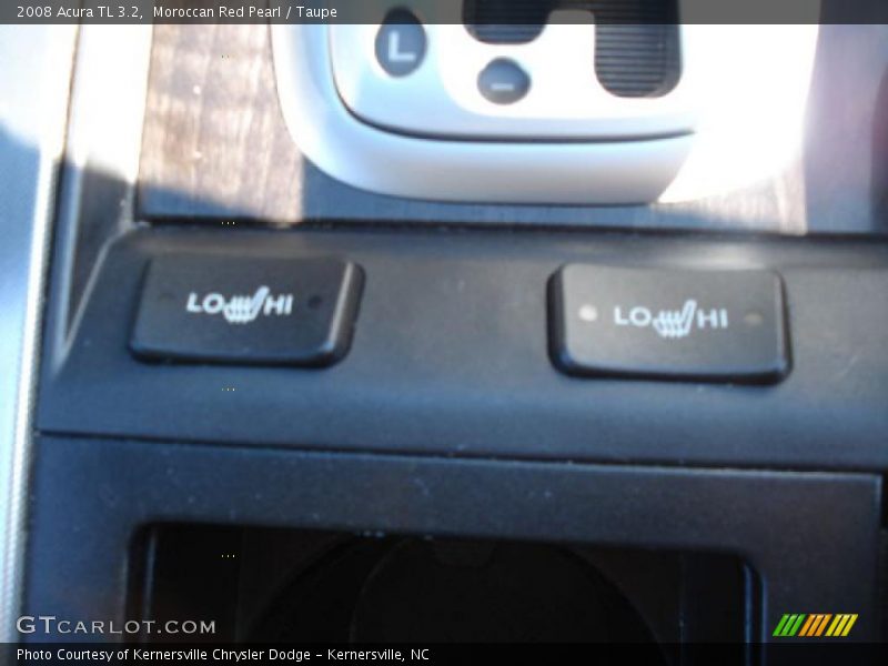 Moroccan Red Pearl / Taupe 2008 Acura TL 3.2