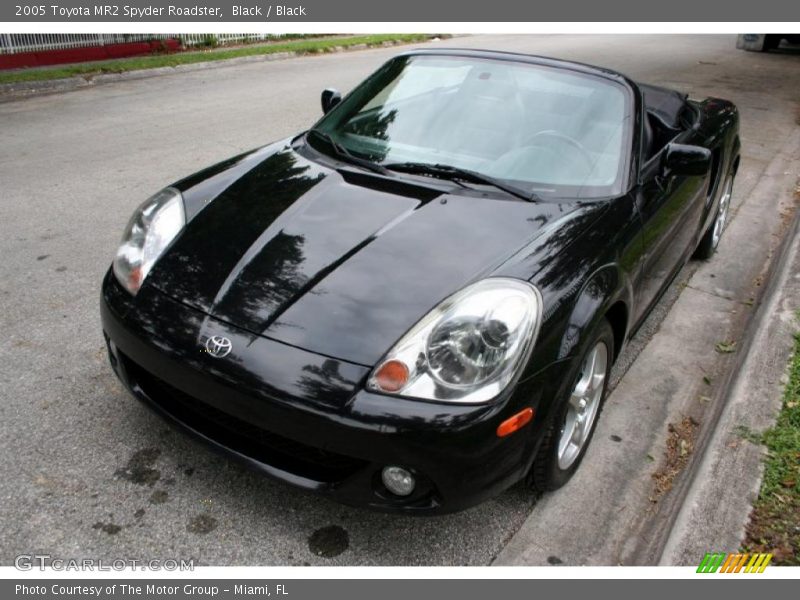 Black / Black 2005 Toyota MR2 Spyder Roadster