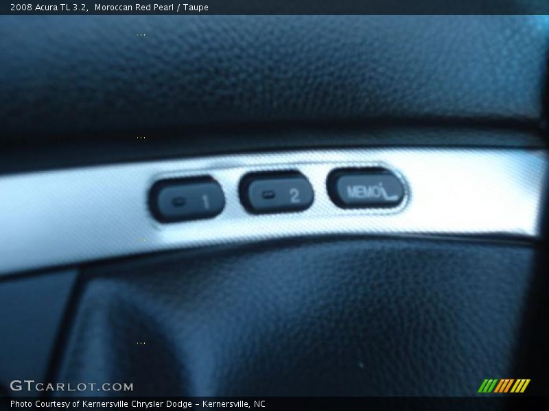 Moroccan Red Pearl / Taupe 2008 Acura TL 3.2