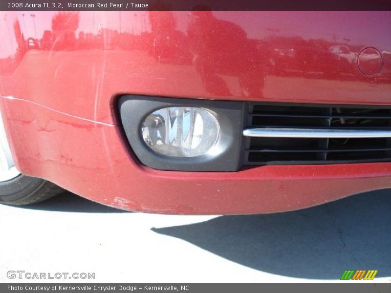 Moroccan Red Pearl / Taupe 2008 Acura TL 3.2