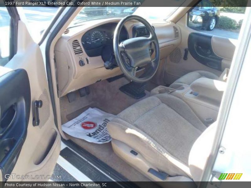 Oxford White / Medium Prairie Tan 1997 Ford Ranger XLT Extended Cab