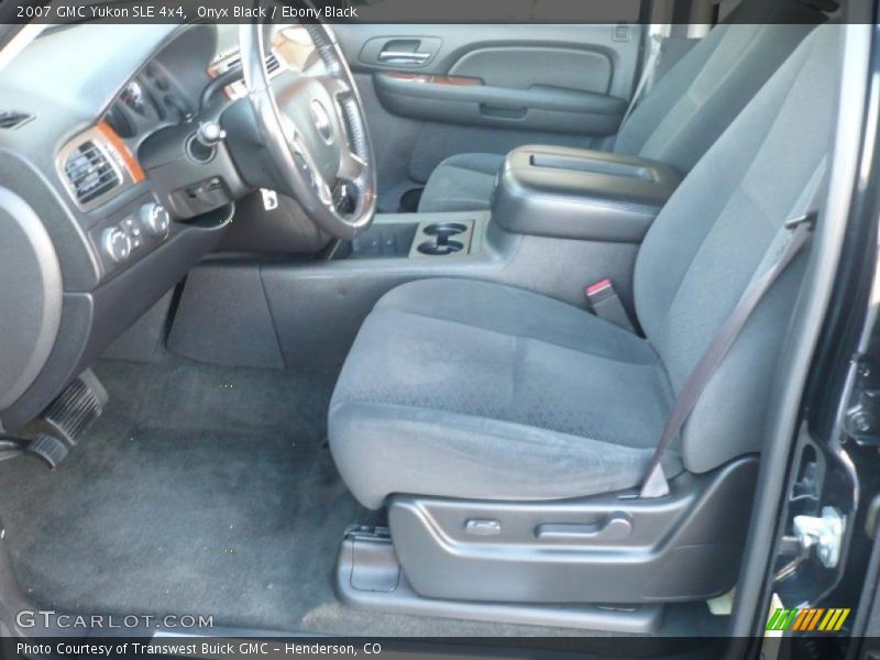 Onyx Black / Ebony Black 2007 GMC Yukon SLE 4x4