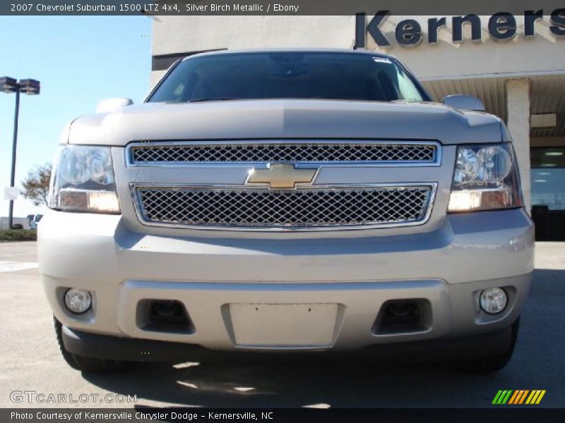 Silver Birch Metallic / Ebony 2007 Chevrolet Suburban 1500 LTZ 4x4