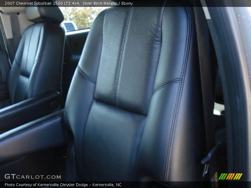 Silver Birch Metallic / Ebony 2007 Chevrolet Suburban 1500 LTZ 4x4