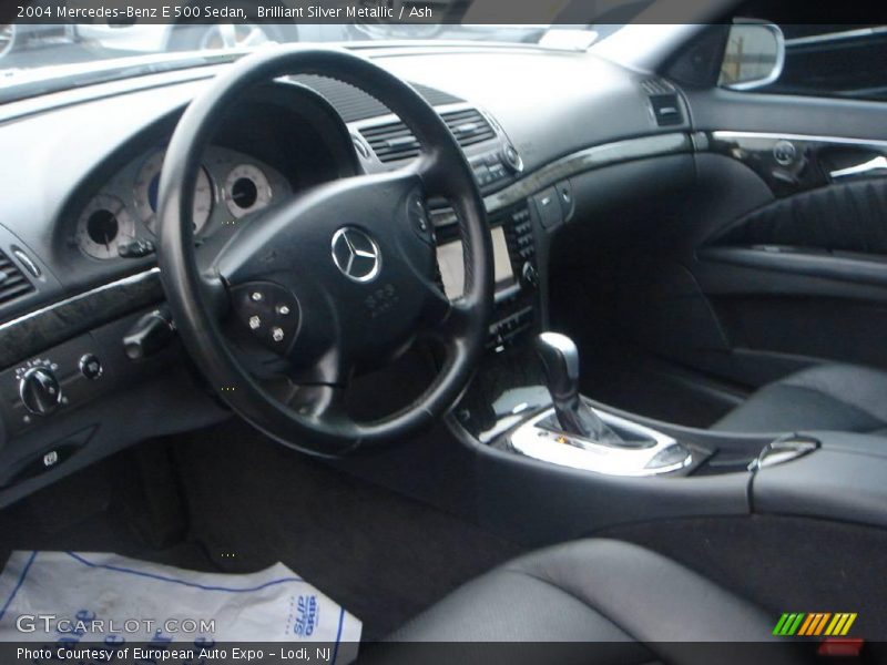 Brilliant Silver Metallic / Ash 2004 Mercedes-Benz E 500 Sedan