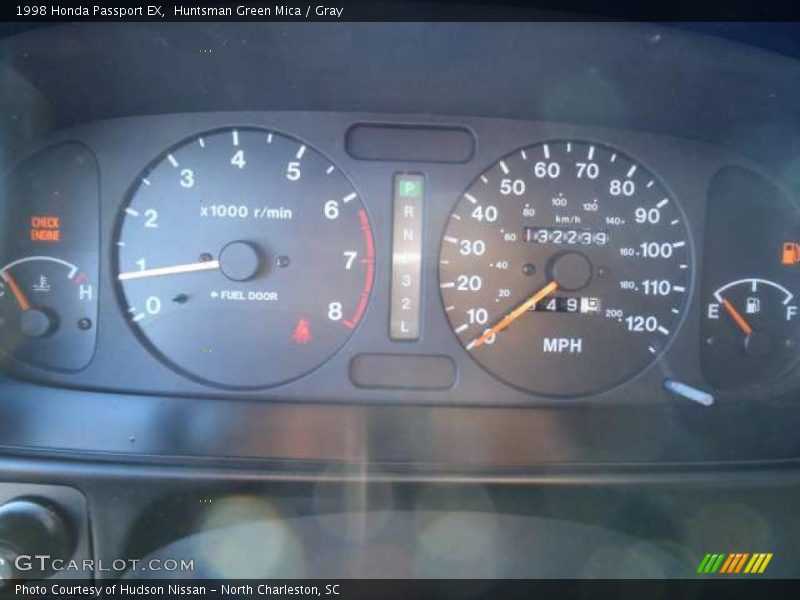Huntsman Green Mica / Gray 1998 Honda Passport EX
