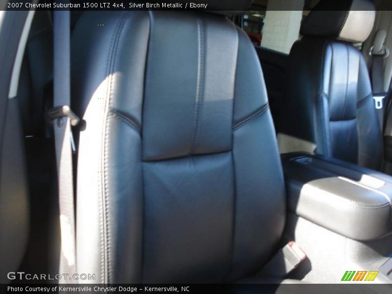 Silver Birch Metallic / Ebony 2007 Chevrolet Suburban 1500 LTZ 4x4