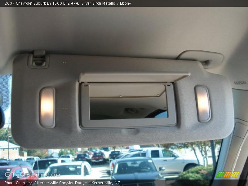 Silver Birch Metallic / Ebony 2007 Chevrolet Suburban 1500 LTZ 4x4