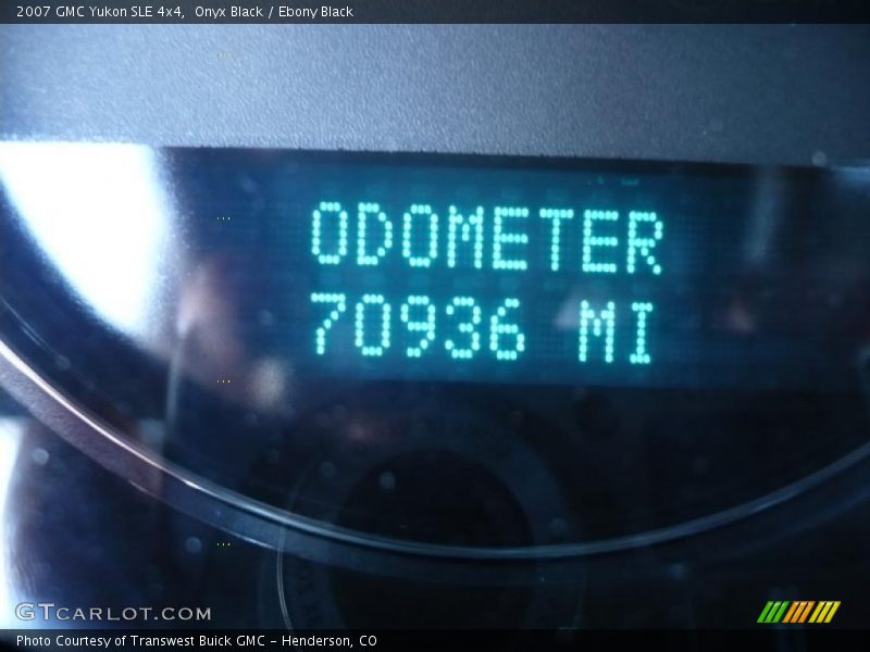 Onyx Black / Ebony Black 2007 GMC Yukon SLE 4x4