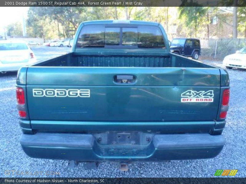 Forest Green Pearl / Mist Gray 2001 Dodge Ram 1500 ST Regular Cab 4x4