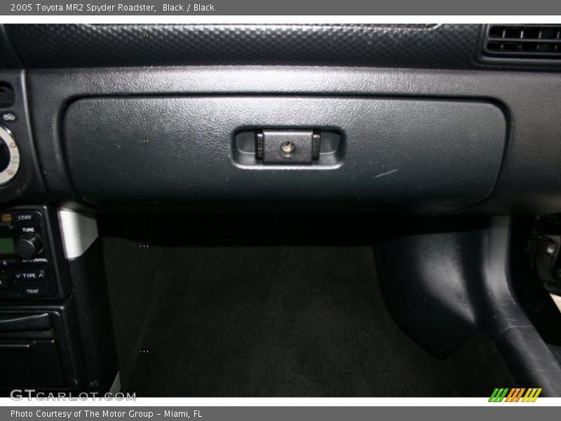 Black / Black 2005 Toyota MR2 Spyder Roadster