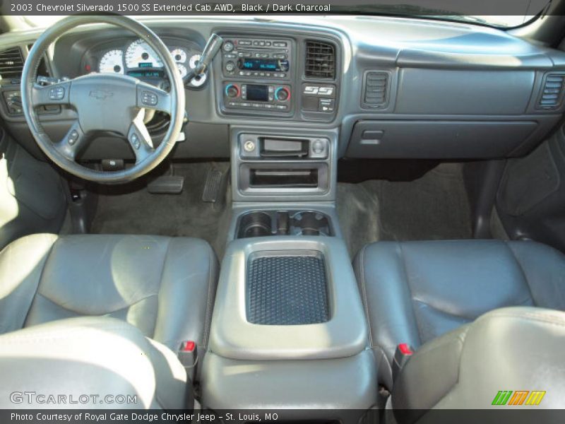 Dashboard of 2003 Silverado 1500 SS Extended Cab AWD