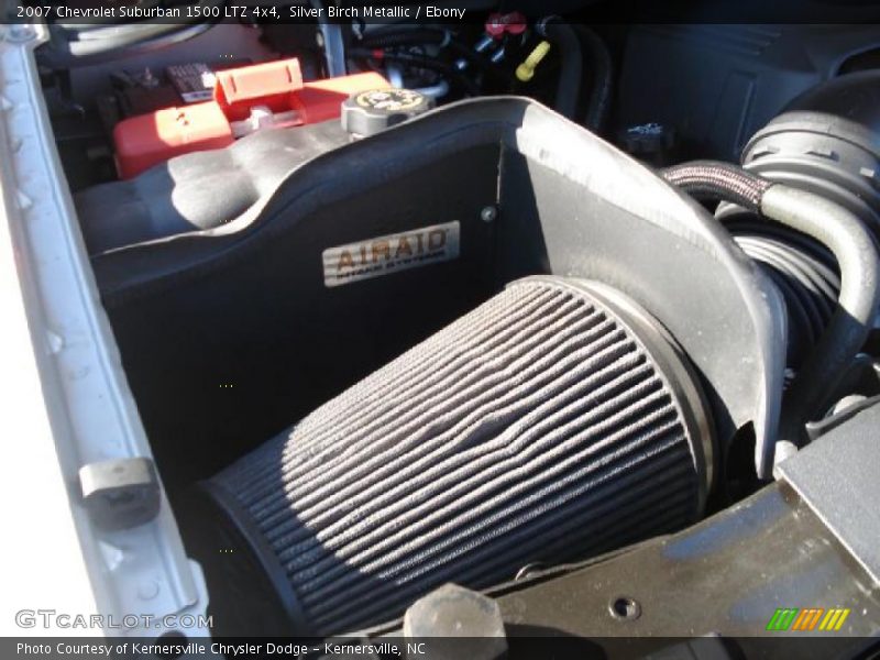 Silver Birch Metallic / Ebony 2007 Chevrolet Suburban 1500 LTZ 4x4