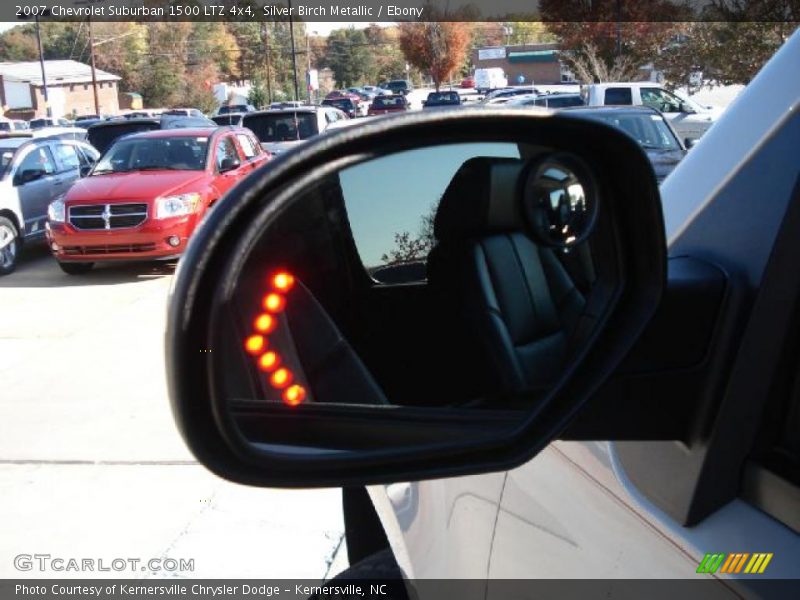 Silver Birch Metallic / Ebony 2007 Chevrolet Suburban 1500 LTZ 4x4