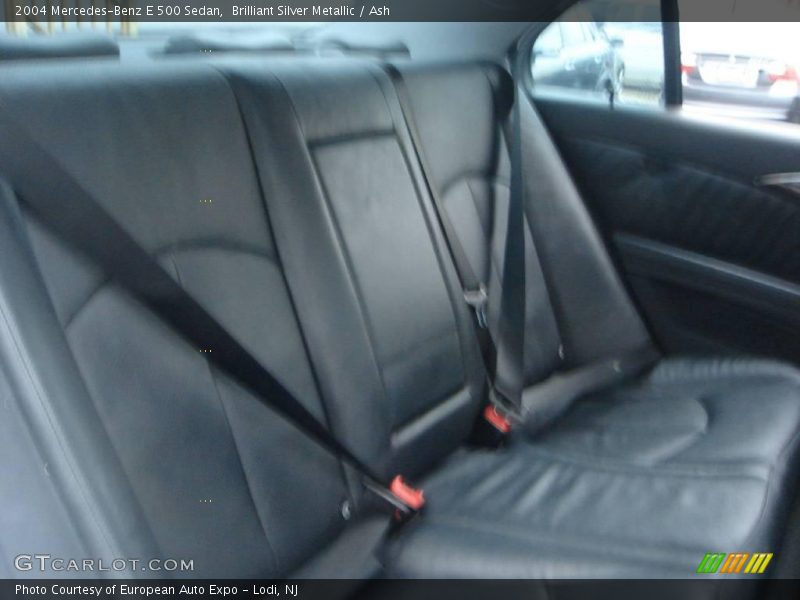 Brilliant Silver Metallic / Ash 2004 Mercedes-Benz E 500 Sedan