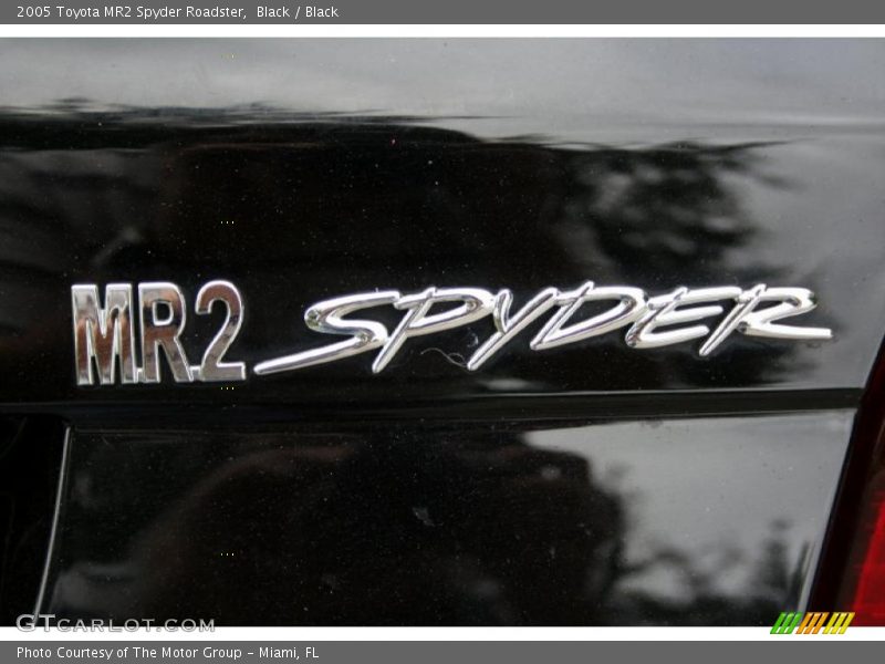 Black / Black 2005 Toyota MR2 Spyder Roadster