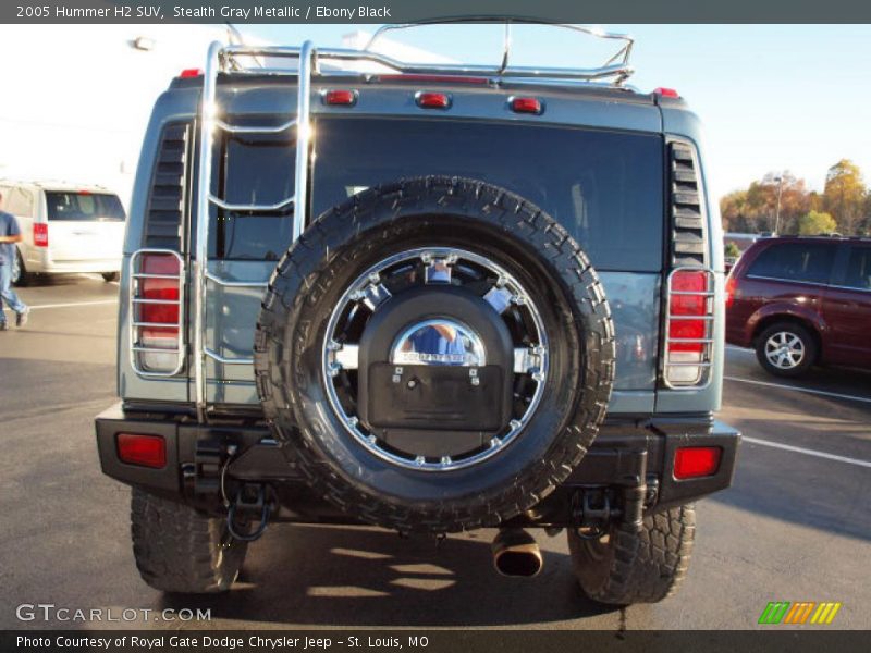 Stealth Gray Metallic / Ebony Black 2005 Hummer H2 SUV