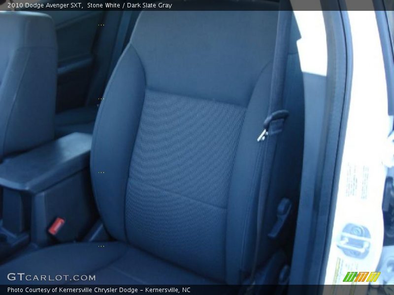 Stone White / Dark Slate Gray 2010 Dodge Avenger SXT