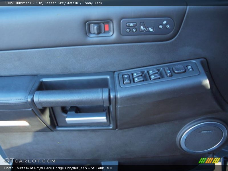 Stealth Gray Metallic / Ebony Black 2005 Hummer H2 SUV