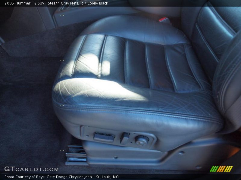 Stealth Gray Metallic / Ebony Black 2005 Hummer H2 SUV